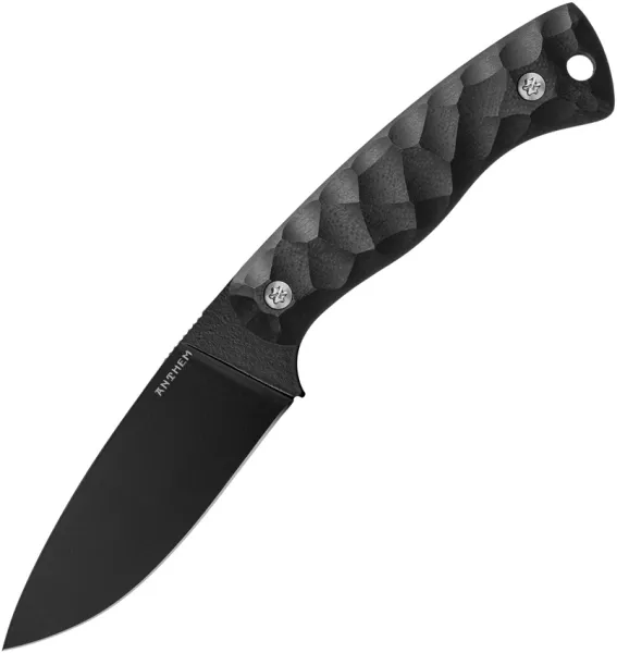 Anthem Knives No. 76 Fixed Blade BLK-BLK ATH76BKBK