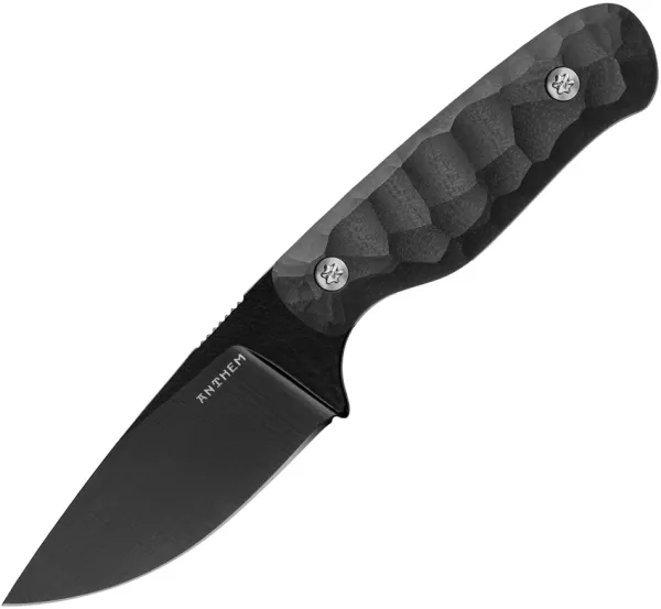 Anthem Knives Mule Fixed Blade BLK-BLK ATHMLBKBK
