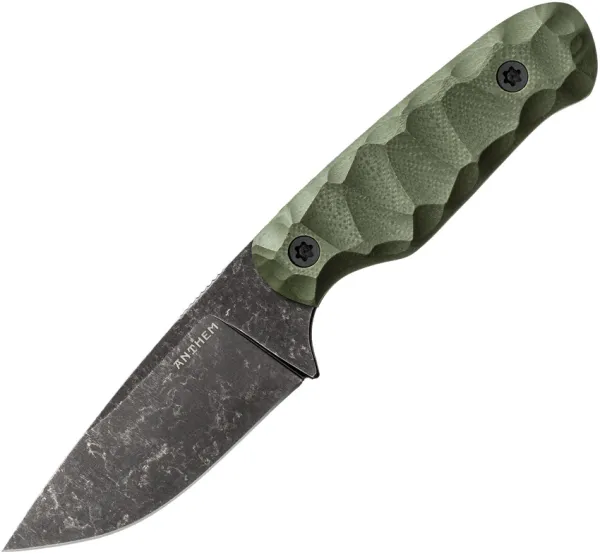 Anthem Knives Mule Fixed Blade OD-SSTW ATHMLODSST