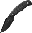 Anthem Knives Outpost Fixed Blade BLK/BLK - ATHOTBKBK