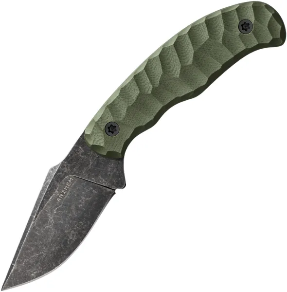 Anthem Knives Outpost Fixed Blade OD-SSTW ATHOTODSST