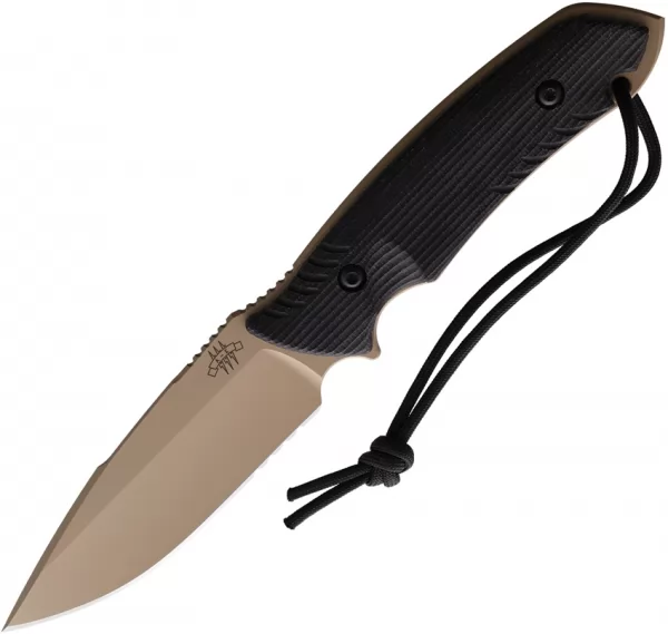Attleboro Knives The Attleboro Tan Serrated ATK10112