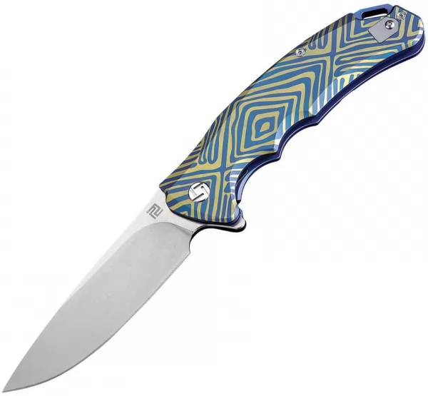 Artisan Tradition Linerlock Blue-Gold ATZ1702GBU03