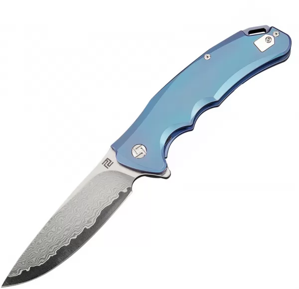 Artisan Tradition Framelock Blue Dam ATZ1702GDBU