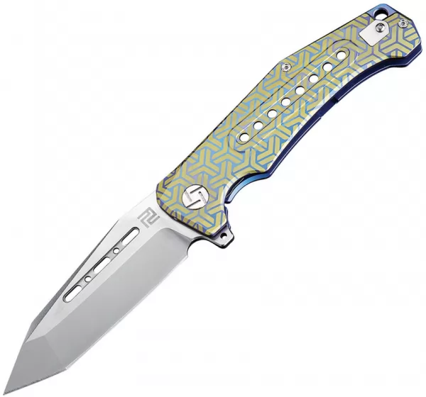 Artisan Jungle Framelock Blue S35VN ATZ1705GBU02