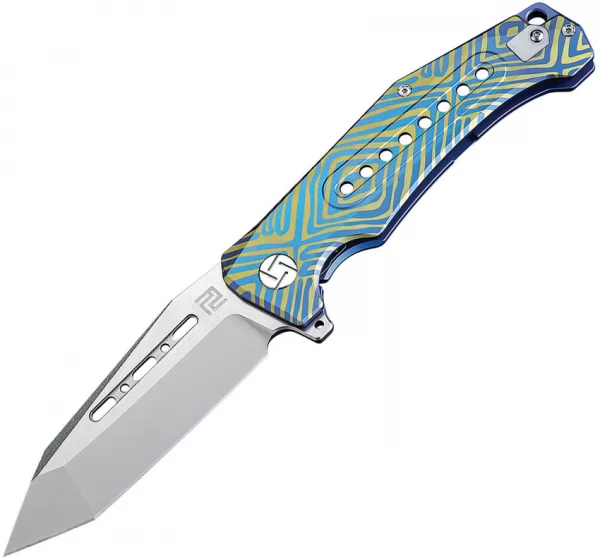 Artisan Jungle Framelock Blue S35VN ATZ1705GBU03