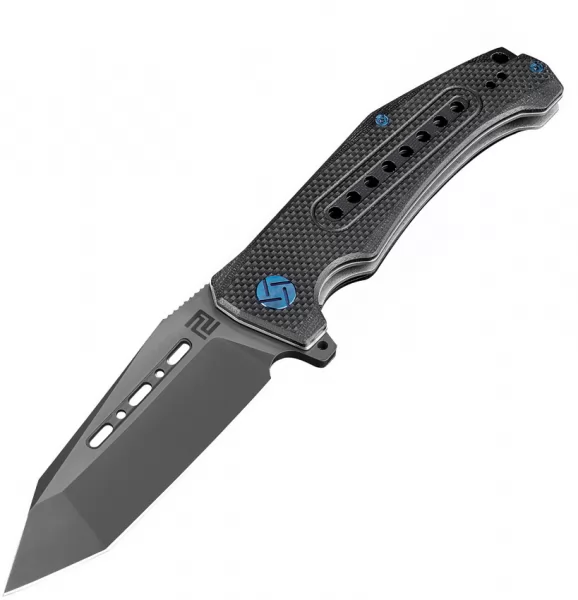 Artisan Jungle Linerlock D2 Black ATZ1705PBBK
