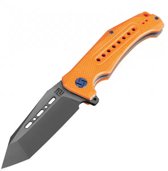 Artisan Jungle Linerlock D2 Orange ATZ1705PBBOE