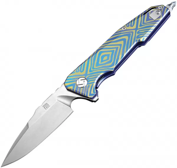 Artisan Predator Linerlock Blue S35VN ATZ1706GBU03