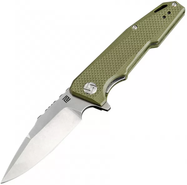 Artisan Predator Linerlock Green D2 ATZ1706PSGNF