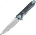Artisan Shark Framelock Blue - ATZ1707GBU