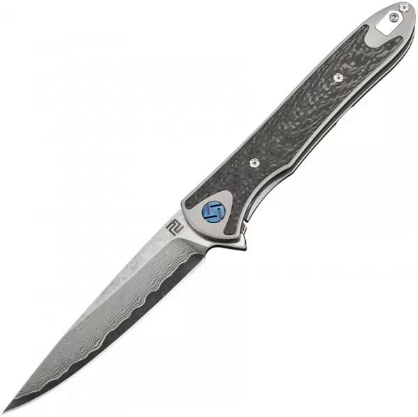 Artisan Shark Framelock Gray Dam ATZ1707GDGY