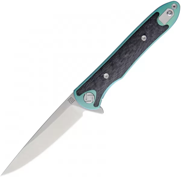 Artisan Small Shark Framelock Green ATZ1707GSGN