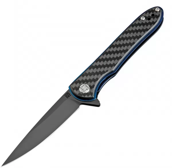 Artisan Shark Linerlock CF S35VN ATZ1707PBCF