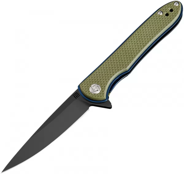 Artisan Small Shark Linerlock D2 ATZ1707PSBGNF