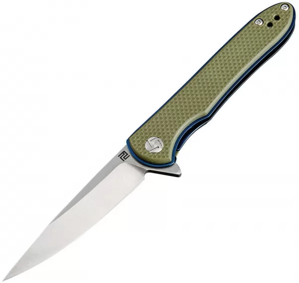 Artisan Shark Linerlock GreenD2 ATZ1707PSGNF