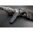 Artisan Classic Linerlock Damascus ATZ1802GDBK