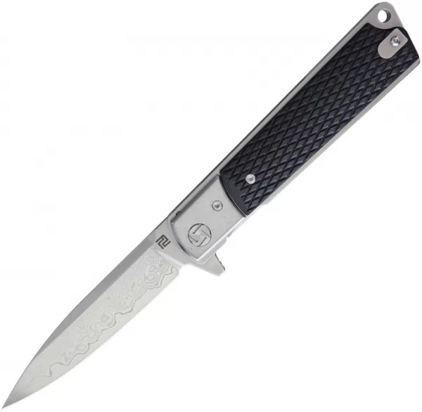 Artisan Classic Linerlock Damascus ATZ1802GDGL