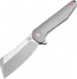 Artisan Osprey Framelock Gray M390 - ATZ1803GGYM