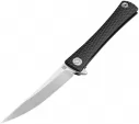 Artisan Waistline Linerlock Black M390 - ATZ1805GBKM