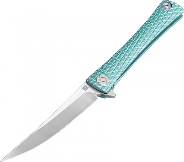 Artisan Waistline Framelock Green S35V ATZ1805GGNS