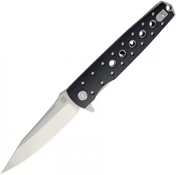 Artisan Virginia Linerlock D2 Black ATZ1807PBK