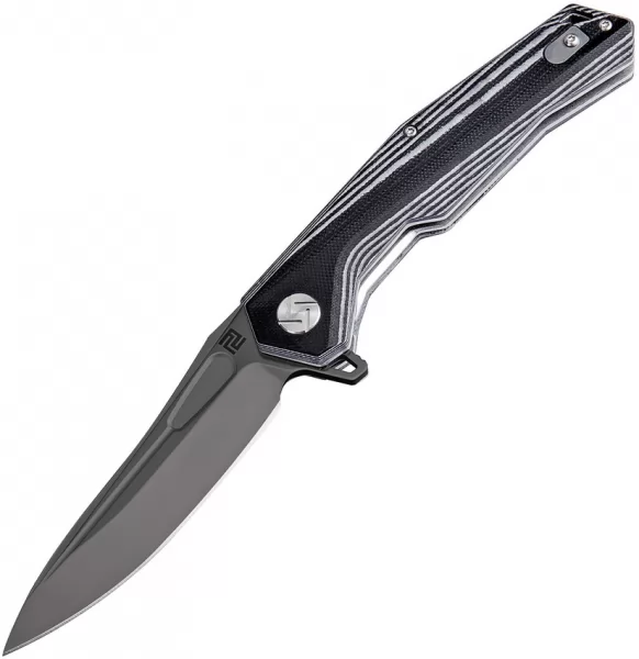 Artisan Zumwalt Linerlock Black D2 ATZ1808PBBGC