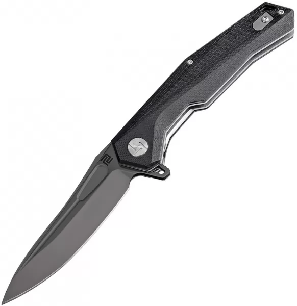 Artisan Zumwalt Linerlock Black D2 ATZ1808PBBKC