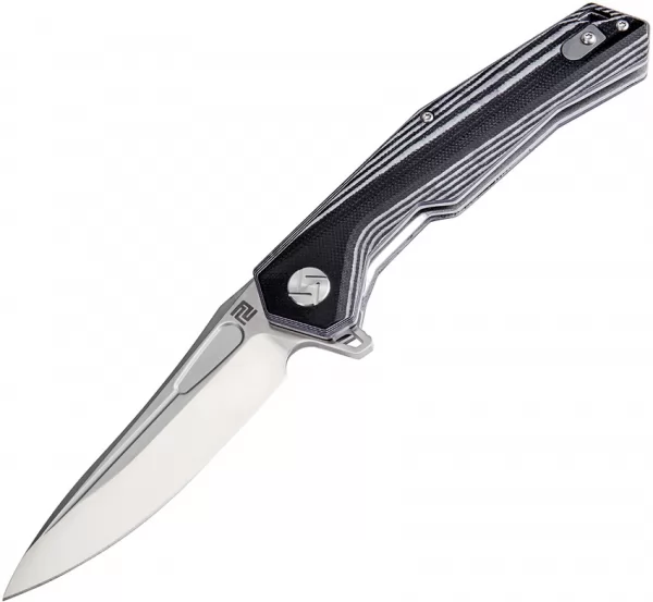 Artisan Zumwalt Linerlock Blk-Wte D2 ATZ1808PBGC