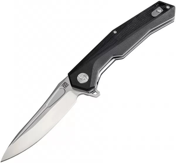 Artisan Zumwalt Linerlock Black D2 ATZ1808PBKC