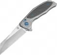 Artisan Megahawk Framelock Gray S35VN - ATZ1809GGYS