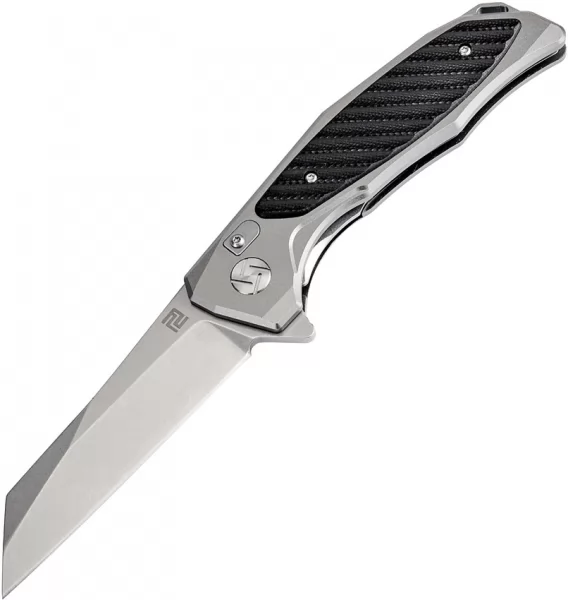 Artisan Megahawk Linerlock Gray D2 ATZ1809PGBK