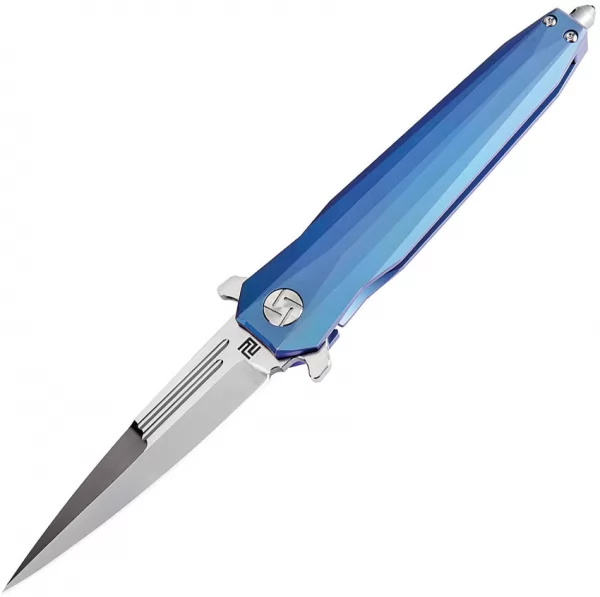 Artisan Hornet Framelock Blue S35VN ATZ1810GBUS
