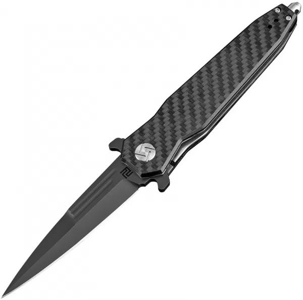 Artisan Hornet Linerlock D2 CF ATZ1810PBCF