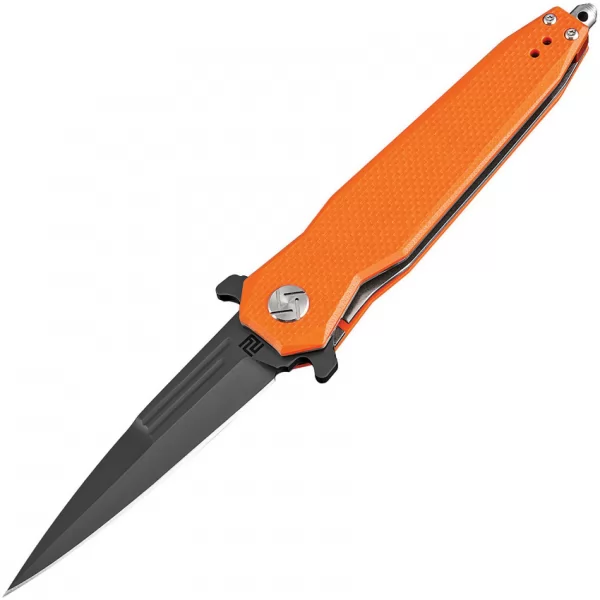 Artisan Hornet Linerlock D2 Orange ATZ1810PBOEF