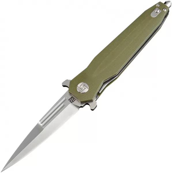 Artisan Hornet Linerlock Green D2 ATZ1810PGNC
