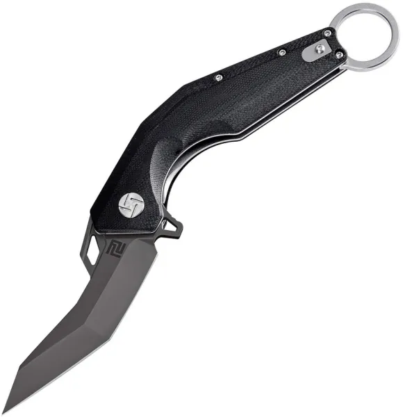 Artisan Cobra Linerlock Black D2 ATZ1811PBBKC