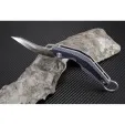 Artisan Cobra Linerlock Black-White D2 ATZ1811PBGC