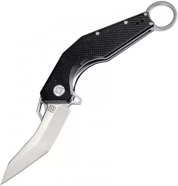 Artisan Cobra Linerlock Black D2 ATZ1811PBKF