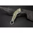 Artisan Cobra Linerlock Green D2 ATZ1811PGNF