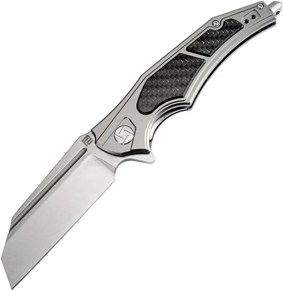 Artisan Apache Nomad Linerlock Gray CF ATZ1813PGCF