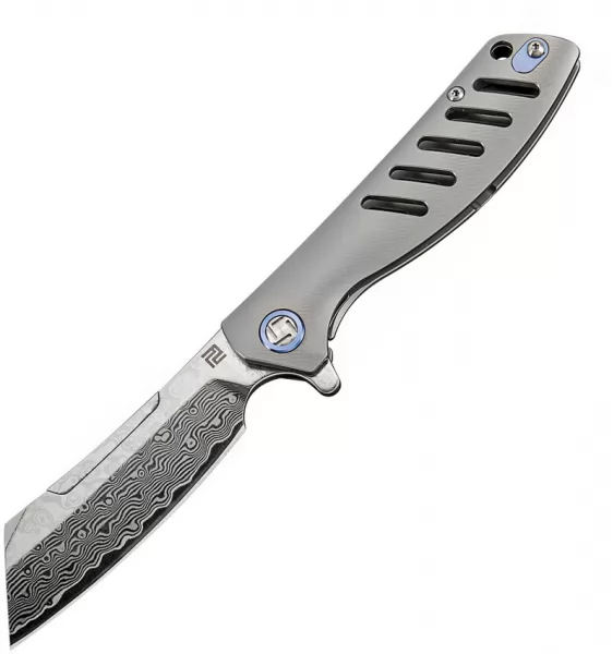 Artisan Tomahawk Framelock Gray Dam ATZ1815GDGY