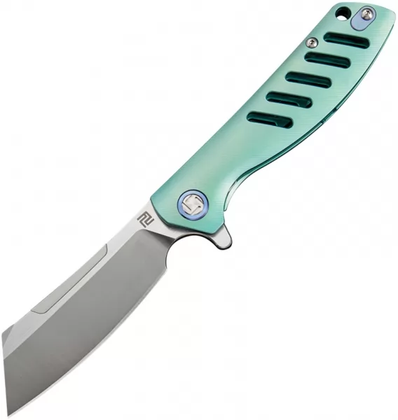 Artisan Tomahawk Framelock Green M390 ATZ1815GSGNM