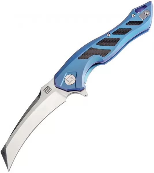 Artisan Eagle Framelock Blue M390 ATZ1816GBUM