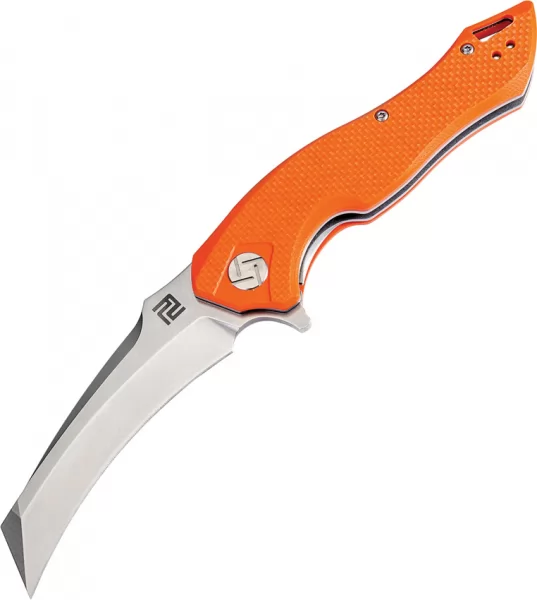 Artisan Eagle Linerlock Orange D2 ATZ1816POEF