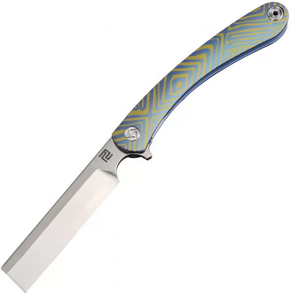 Artisan Orthodox Framelock Blue S35VN ATZ1817GBU03