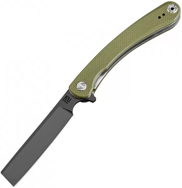 Artisan Sm Orthodox Linerlock D2 Grn ATZ1817PSBGNF