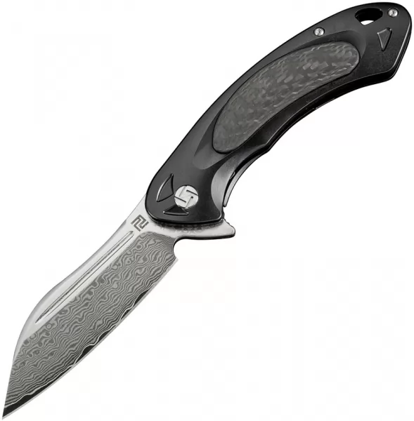 Artisan Eterno Framelock Black Dam ATZ1818GDBK
