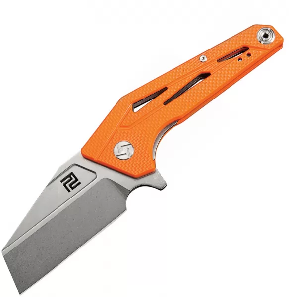 Artisan Ravine Linerlock D2 Orange G10 ATZ1819POE