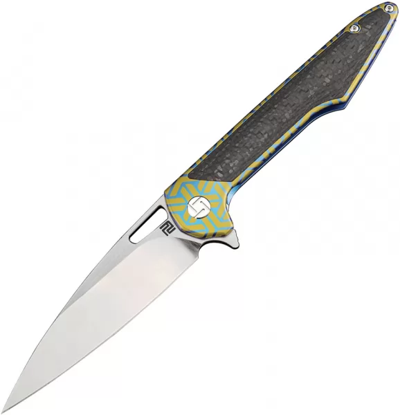 Artisan Archaeo Framelock Blue ATZ1821GBU03